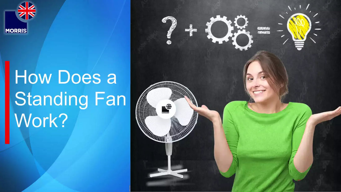 How does a standing fan work?