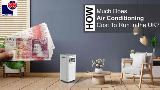 How much does an air conditioner cost to run per hour uk?
