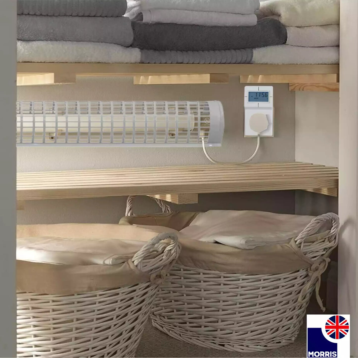 2ft thermostatic controlled tube heaters set