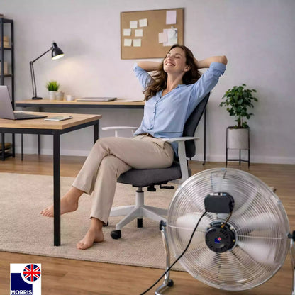 Morris 12 inch fan ideal for the home office