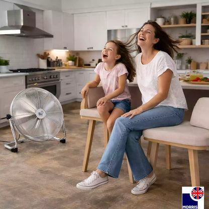 Morris 12 inch fan ideal for the kitchen