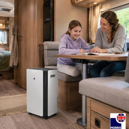 Morris 20l dehumidifier for home caravan