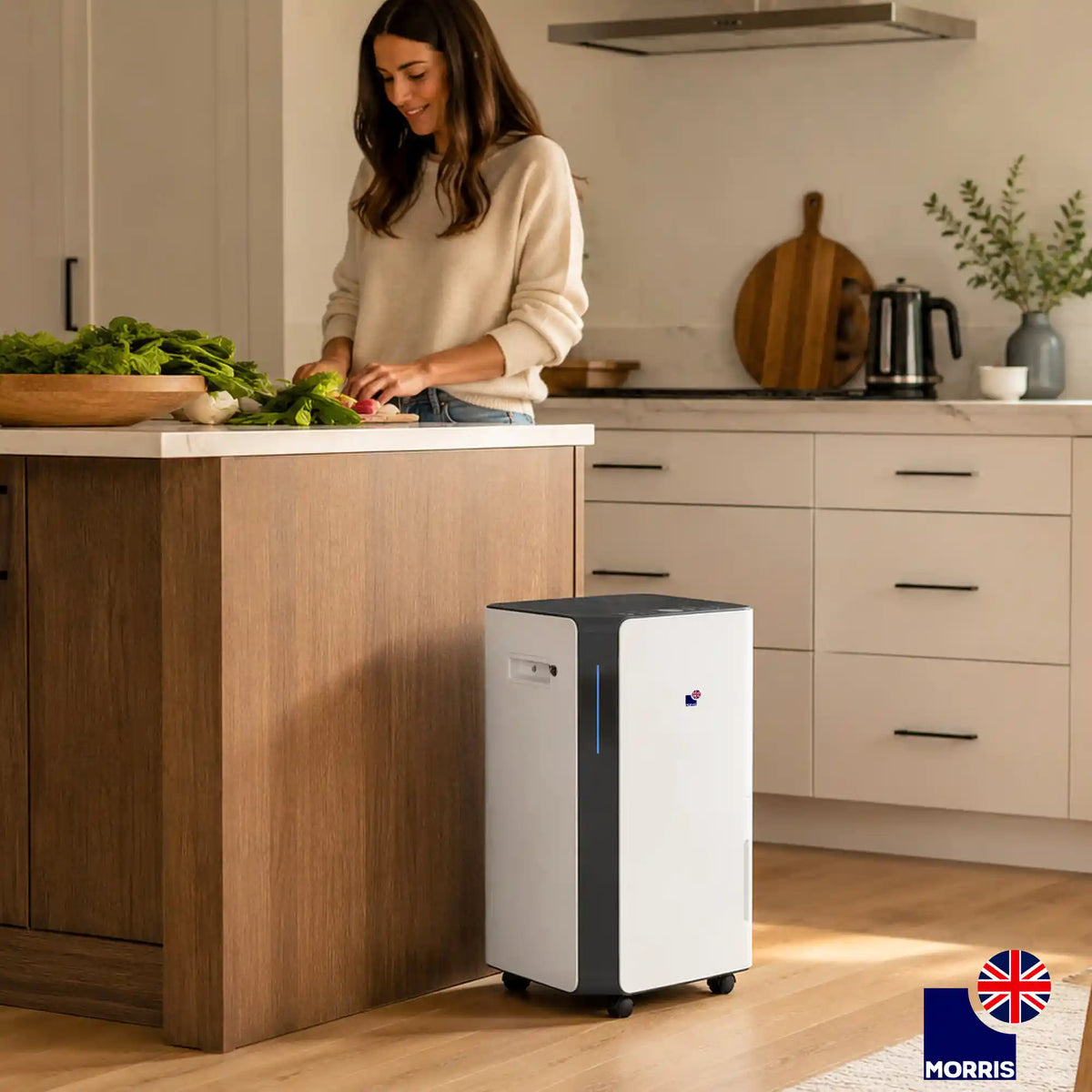 Morris 20l dehumidifier for home kitchen