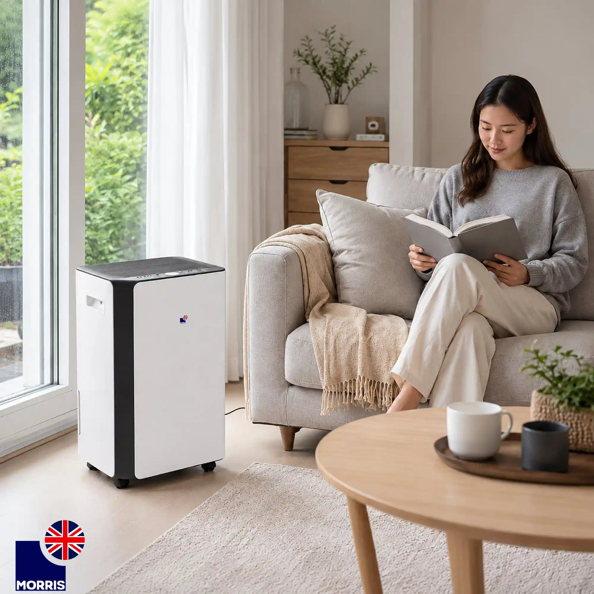 Morris 20l dehumidifier for home living room