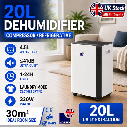 Morris 20l dehumidifier for home main for eBay and temu