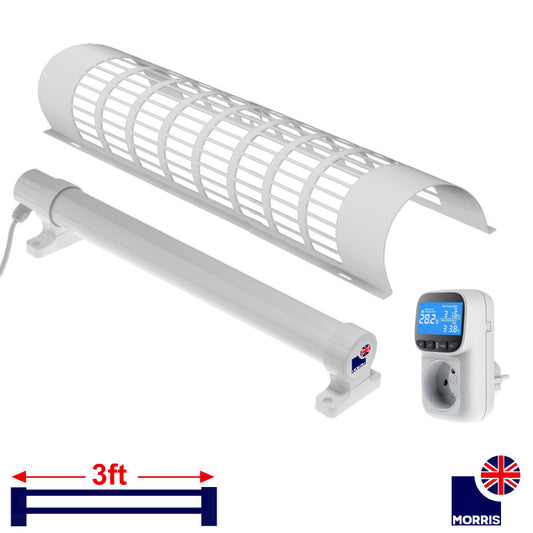 Morris thermostatic controlled tube heaters set
