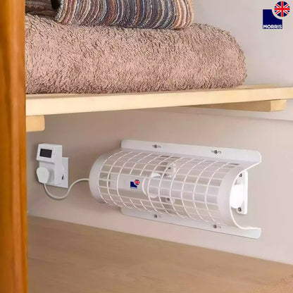 Morris 3ft tubular heater with thermostat and guard