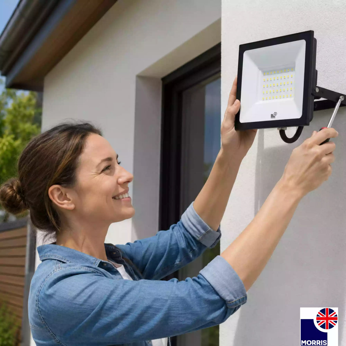 Morris 50w led flood lights easy installation