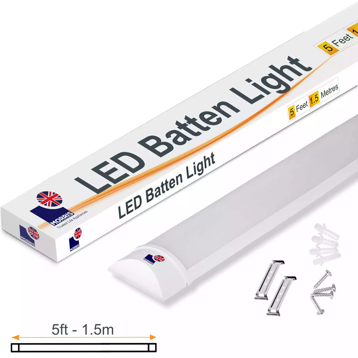Slimline 5ft LED Batten light Performance Range