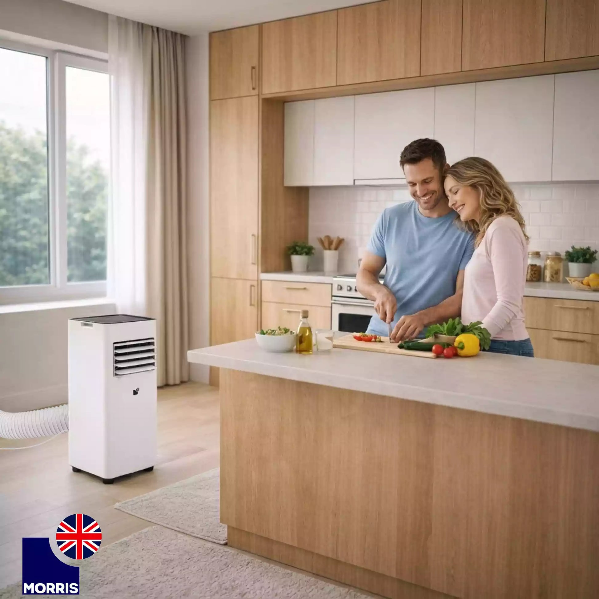 Morris 7000 btu air conditioner for the kitchen