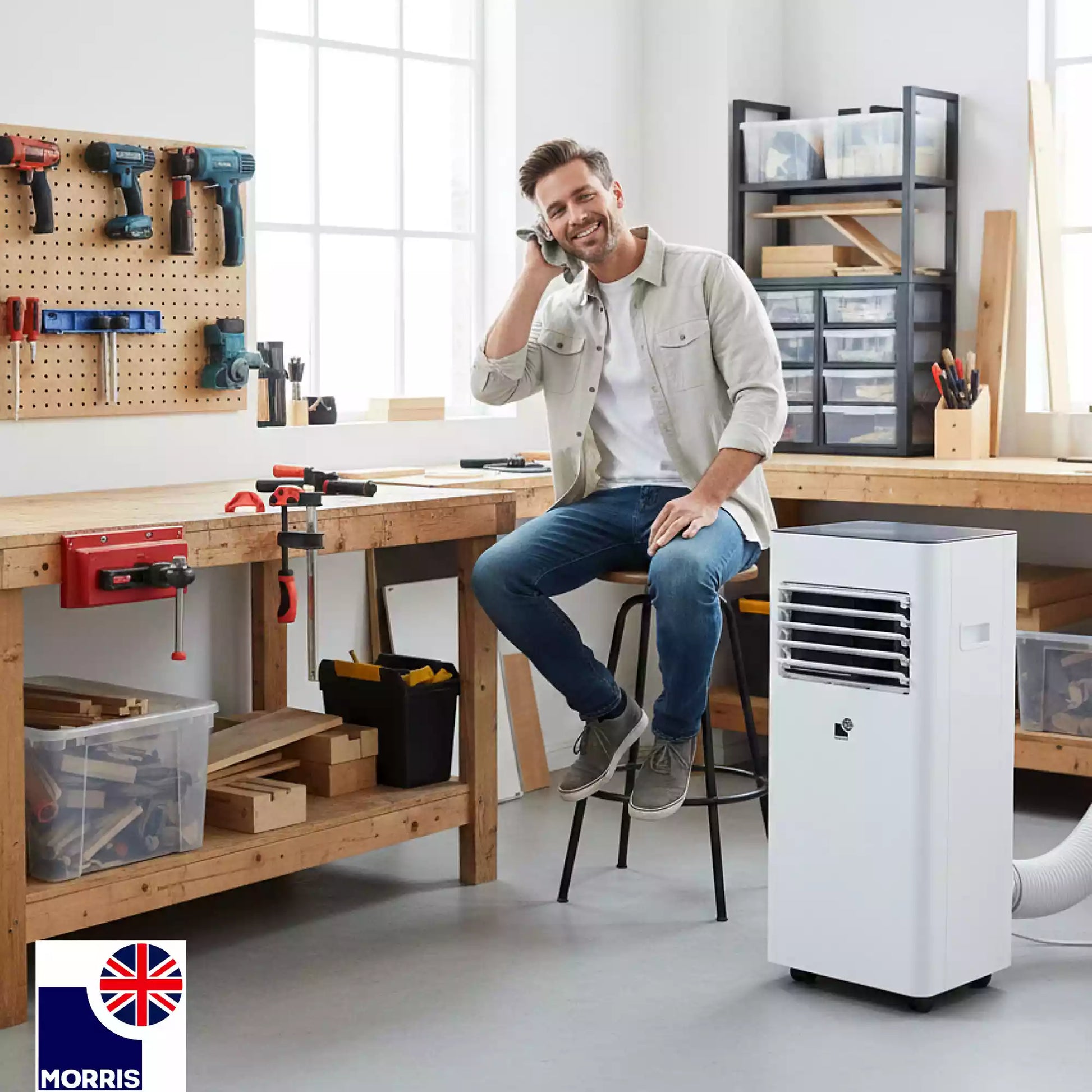 Morris 7000 btu air conditioner for the workshop