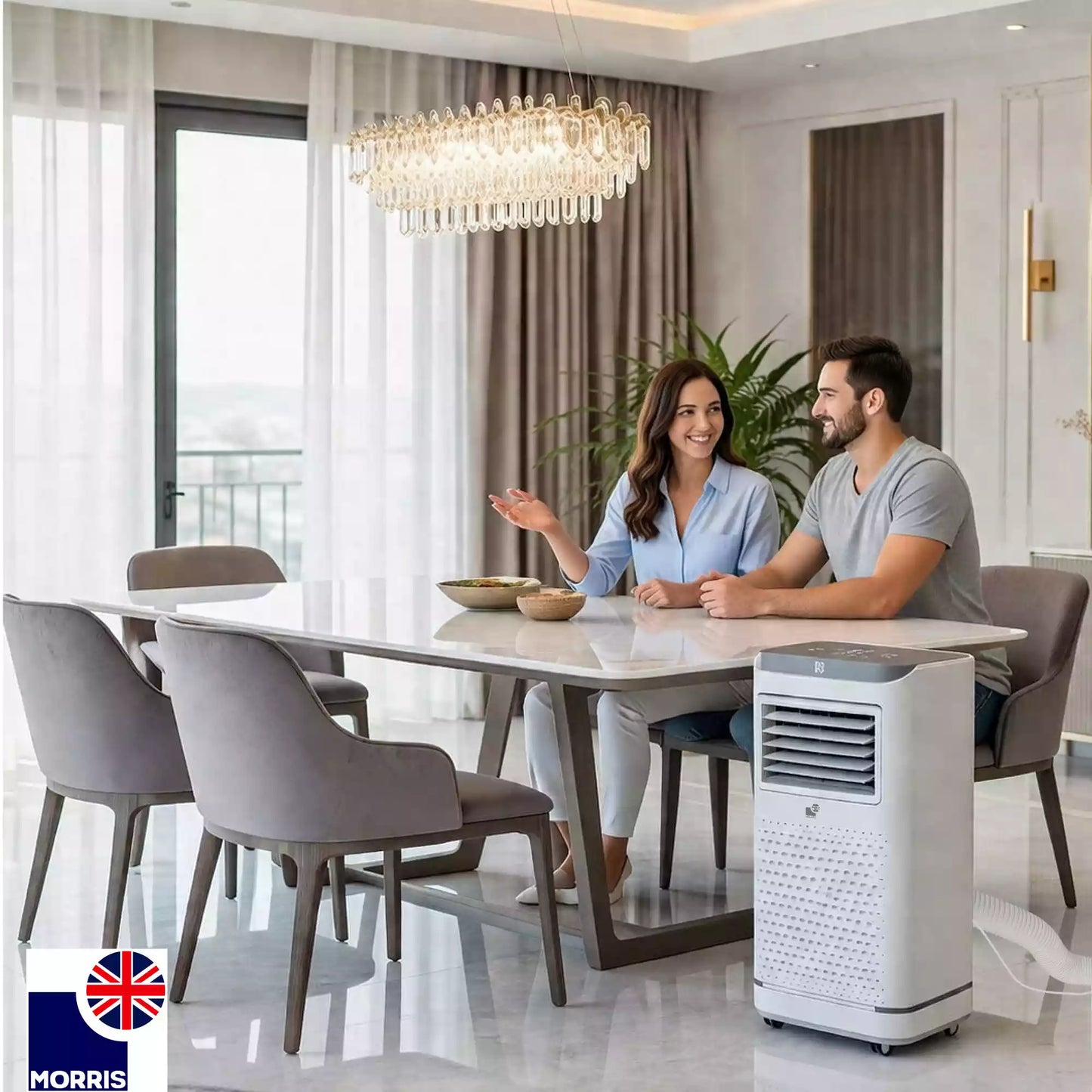 Morris 9000 btu air conditioner ideal for the dining room
