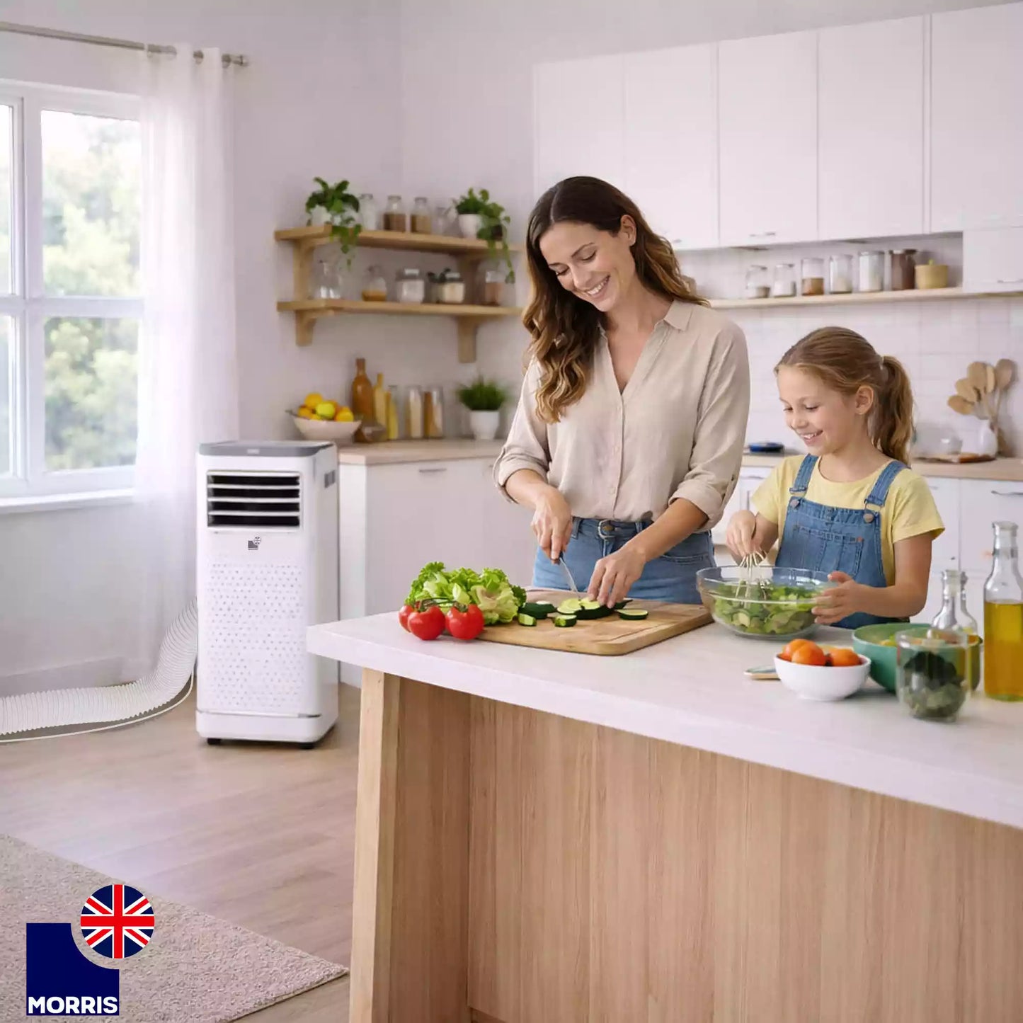 Morris 9000 btu air conditioner ideal for the kitchen