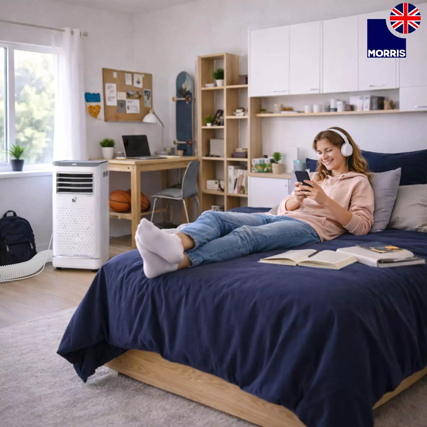 Morris 9000 btu air conditioner ideal for the teenagers room2