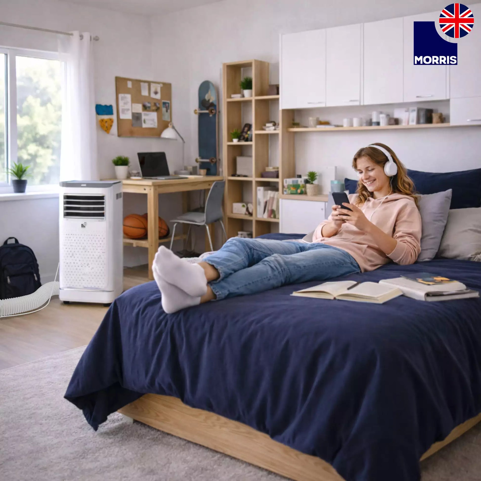 Morris 9000 btu air conditioner ideal for the teenagers room2