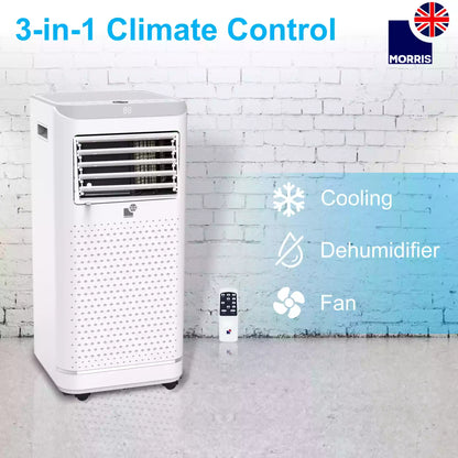 Morris 9000 btu air conditioner with dehumidifier and fan