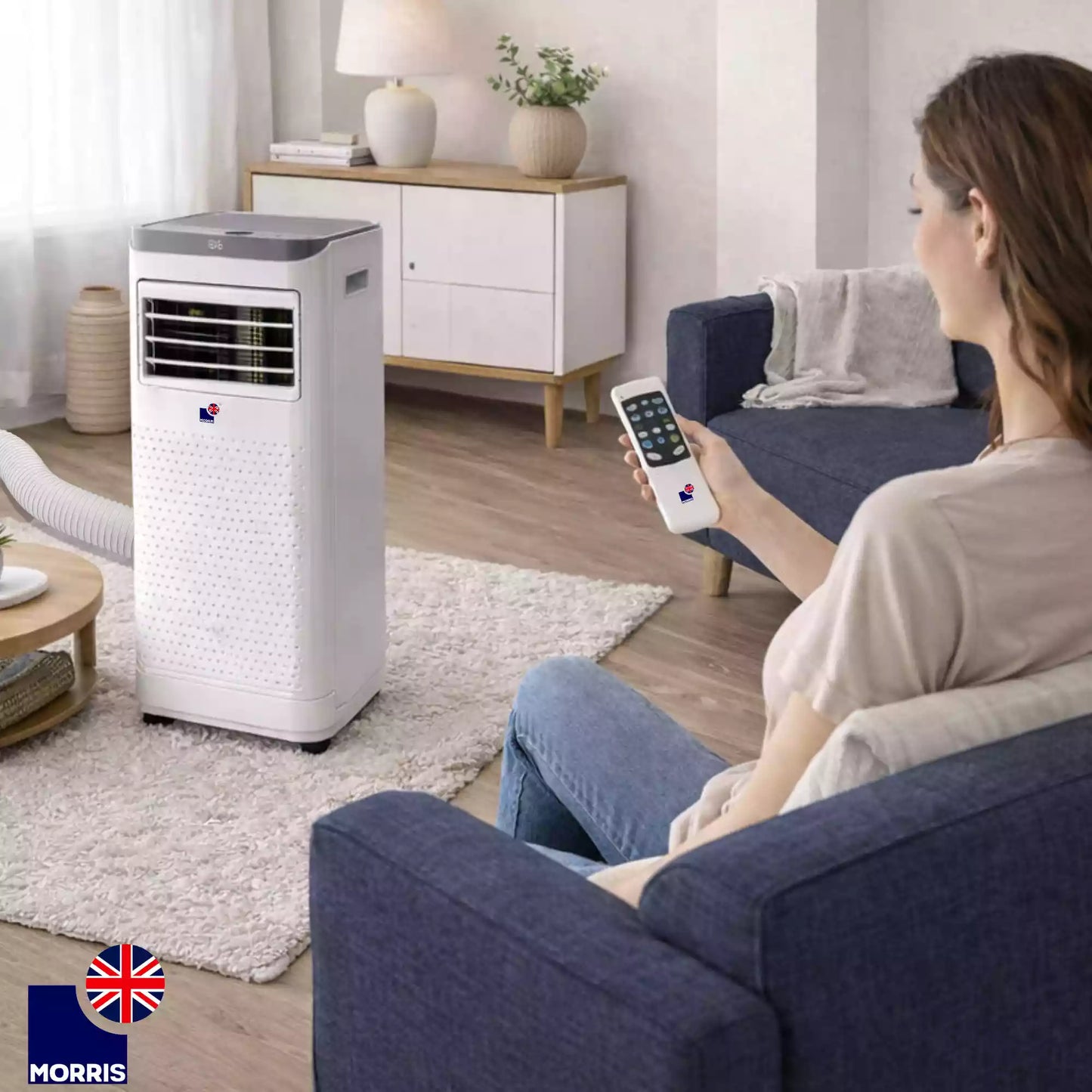 Morris 9000 btu air conditioner with remote control