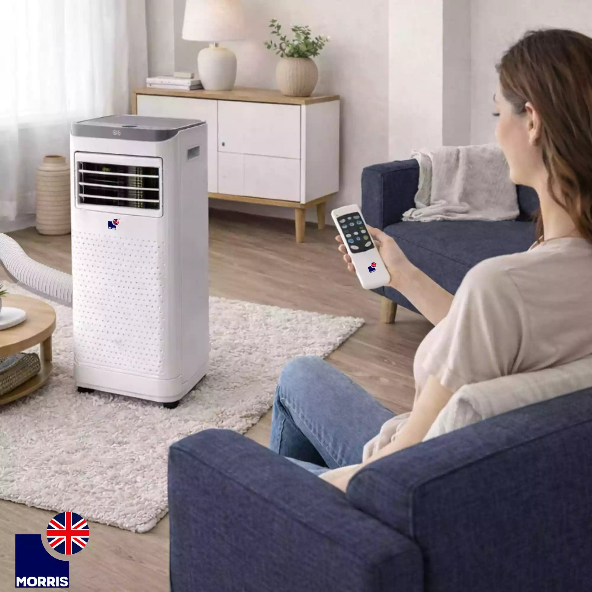 Morris 9000 btu air conditioner with remote control