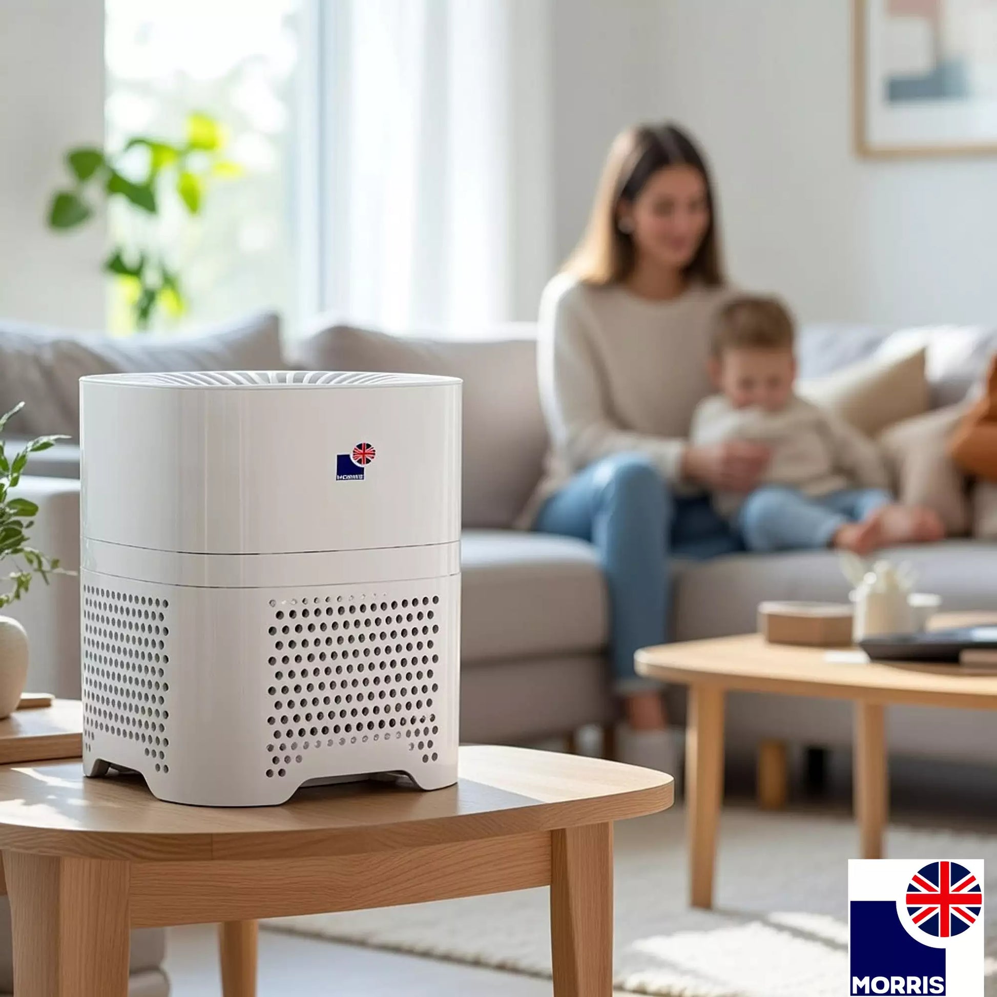 Morris H13 hepa portable air purifier uk to clean the air
