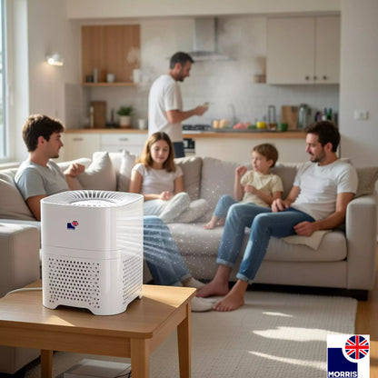 Morris H13 medical grade portable air purifier ideal for the kitchen smell