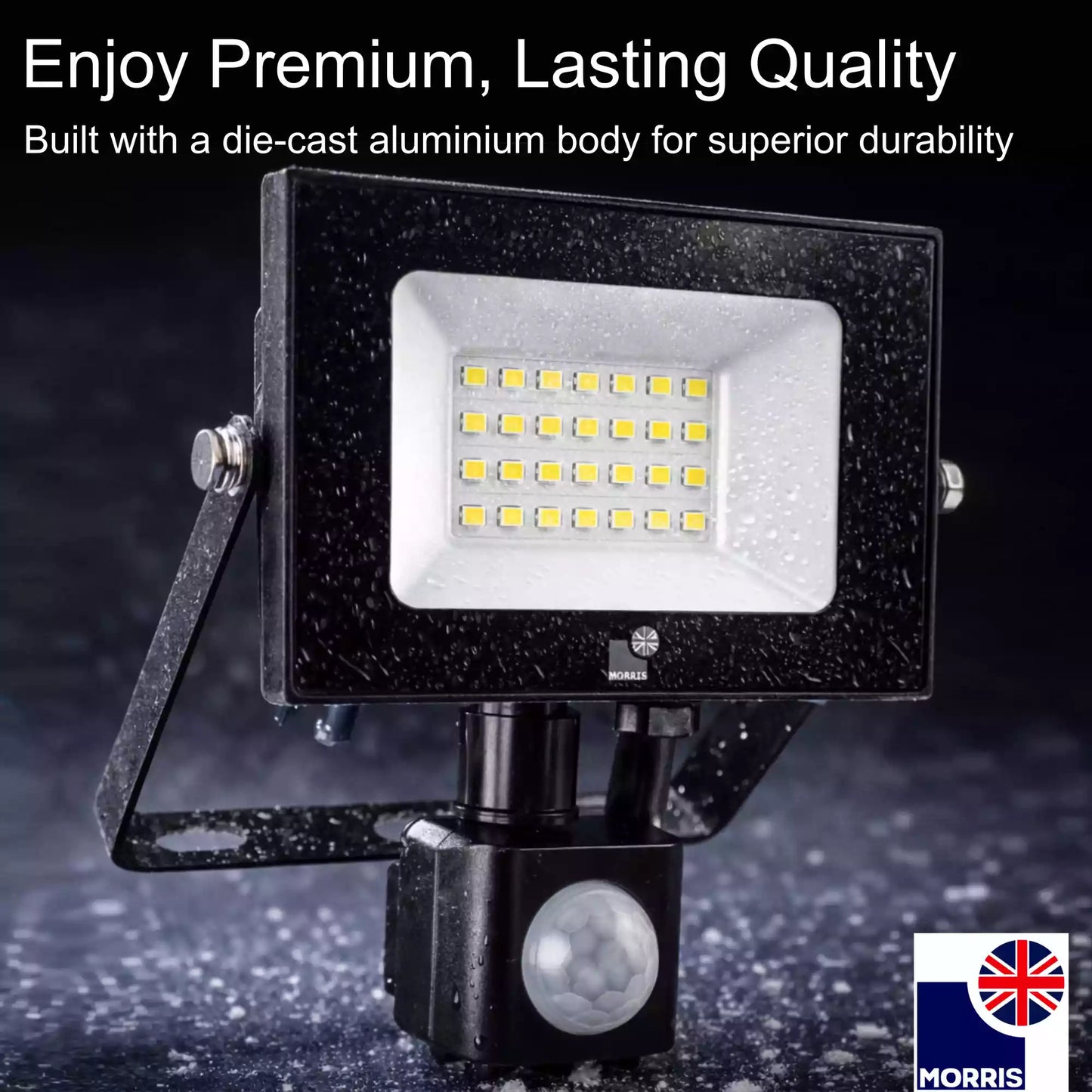 Morris LED sensored lights 30w enjoy premium lasting quality