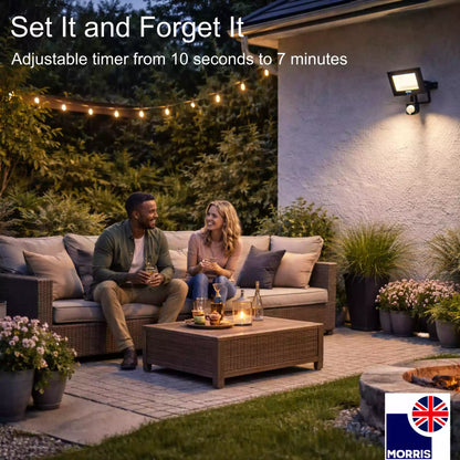 Morris LED sensored lights 30w set it and forget
