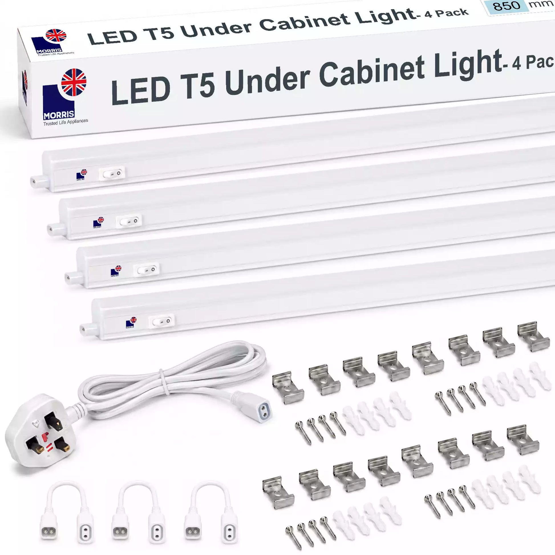 Morris cabinet lights lighting 850mm 6500K 4pc_b