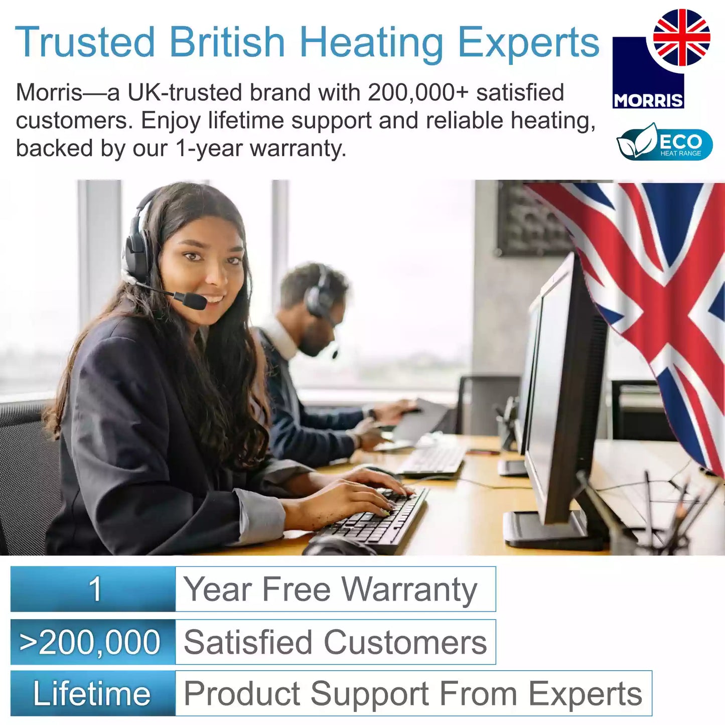 Morris eco range trusted british heating experts