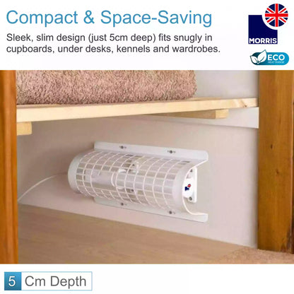 Morris eco range tubular heaters compact and space saving