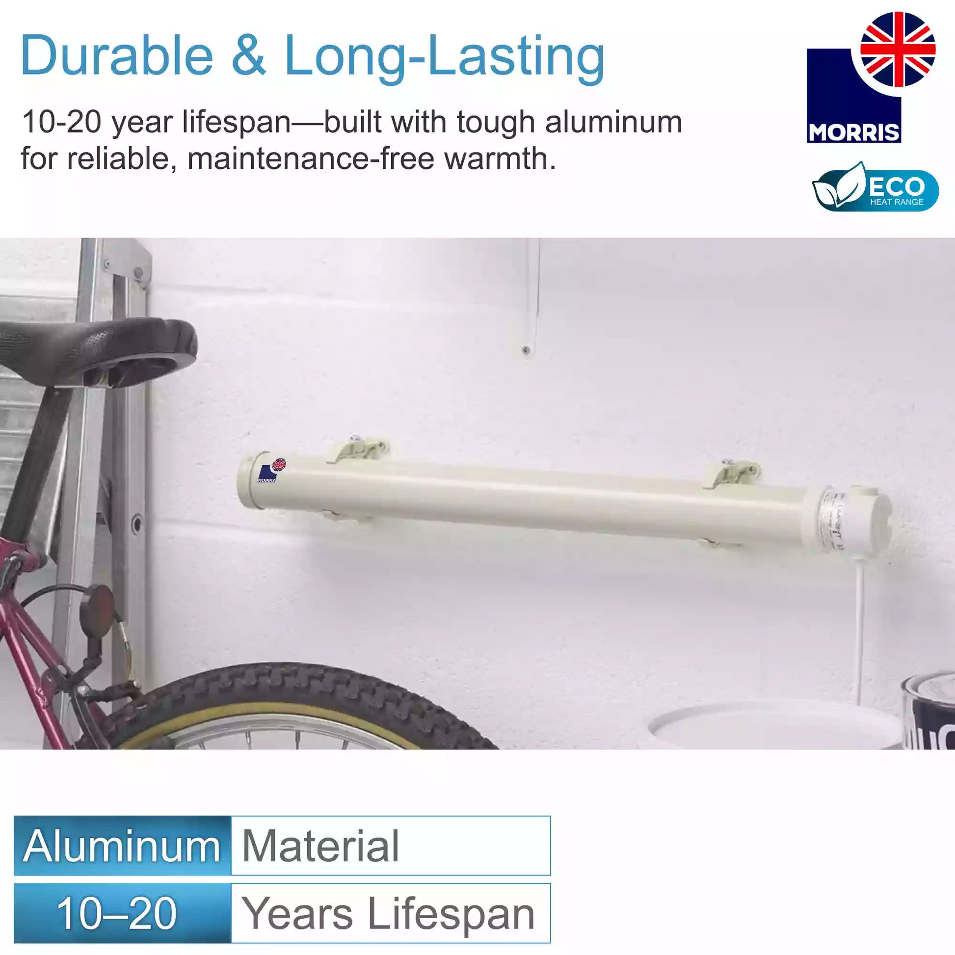 Morris eco range tubular heaters durable and long lasting