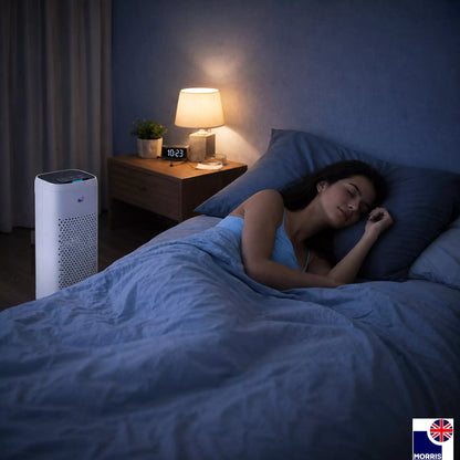 Morris hepa filter air purifier ideal for the bedroom