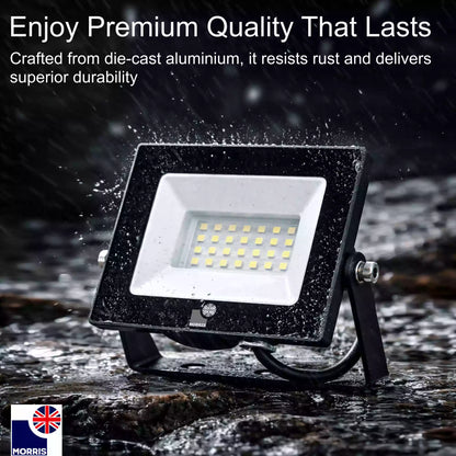 Morris led 20w outdoor or indoor floodlight enjoy premium quality that lasts