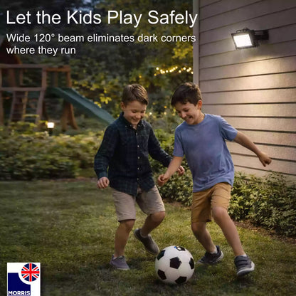 Morris led 20w outdoor or indoor floodlight let the kids play safely