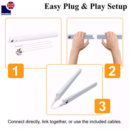 Morris led undercounter lights easy plug and play setup