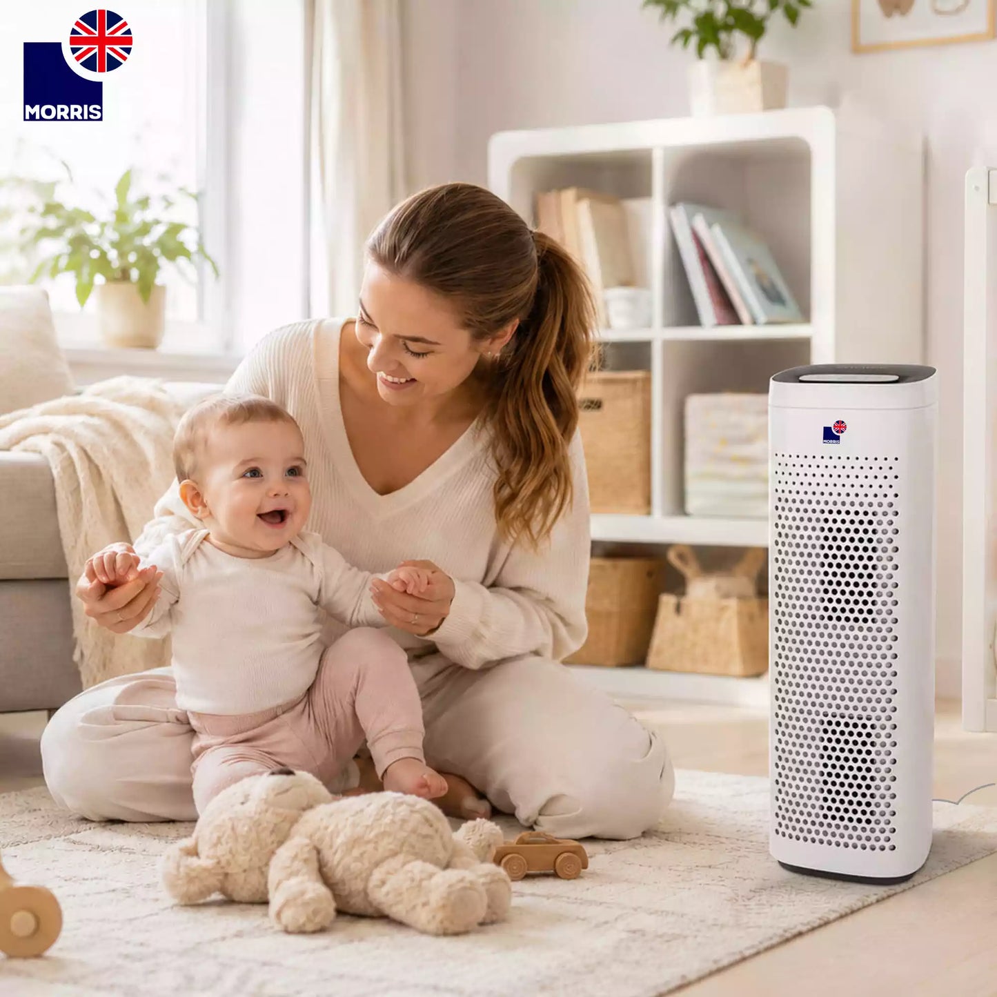 Morris medical grade uv air purifier ideal for the nursery