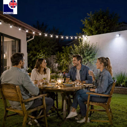 Morris outside lights with sensor 360 degrees rotatable ideal for outdoor events