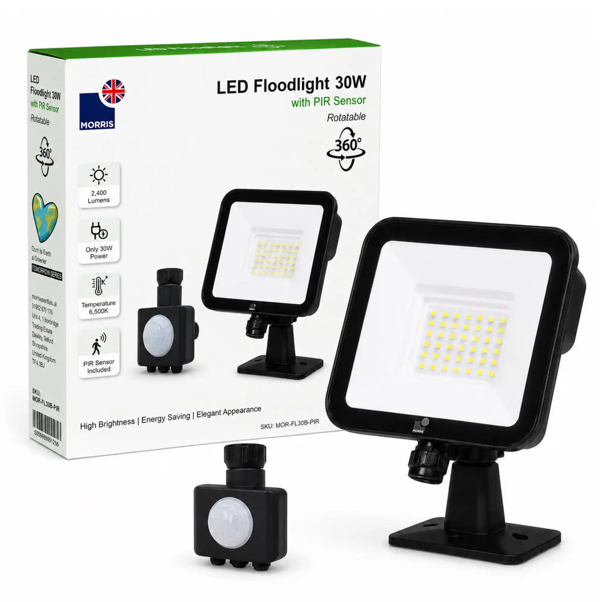Morris outside lights with sensor main