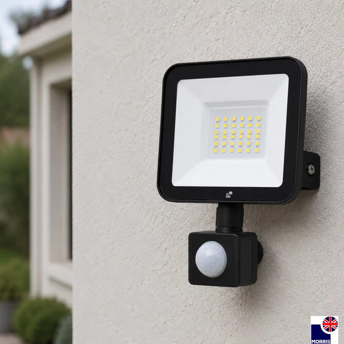 Morris outside lights with sensor use day