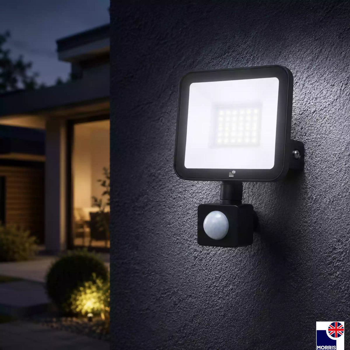 Morris outside lights with sensor use night