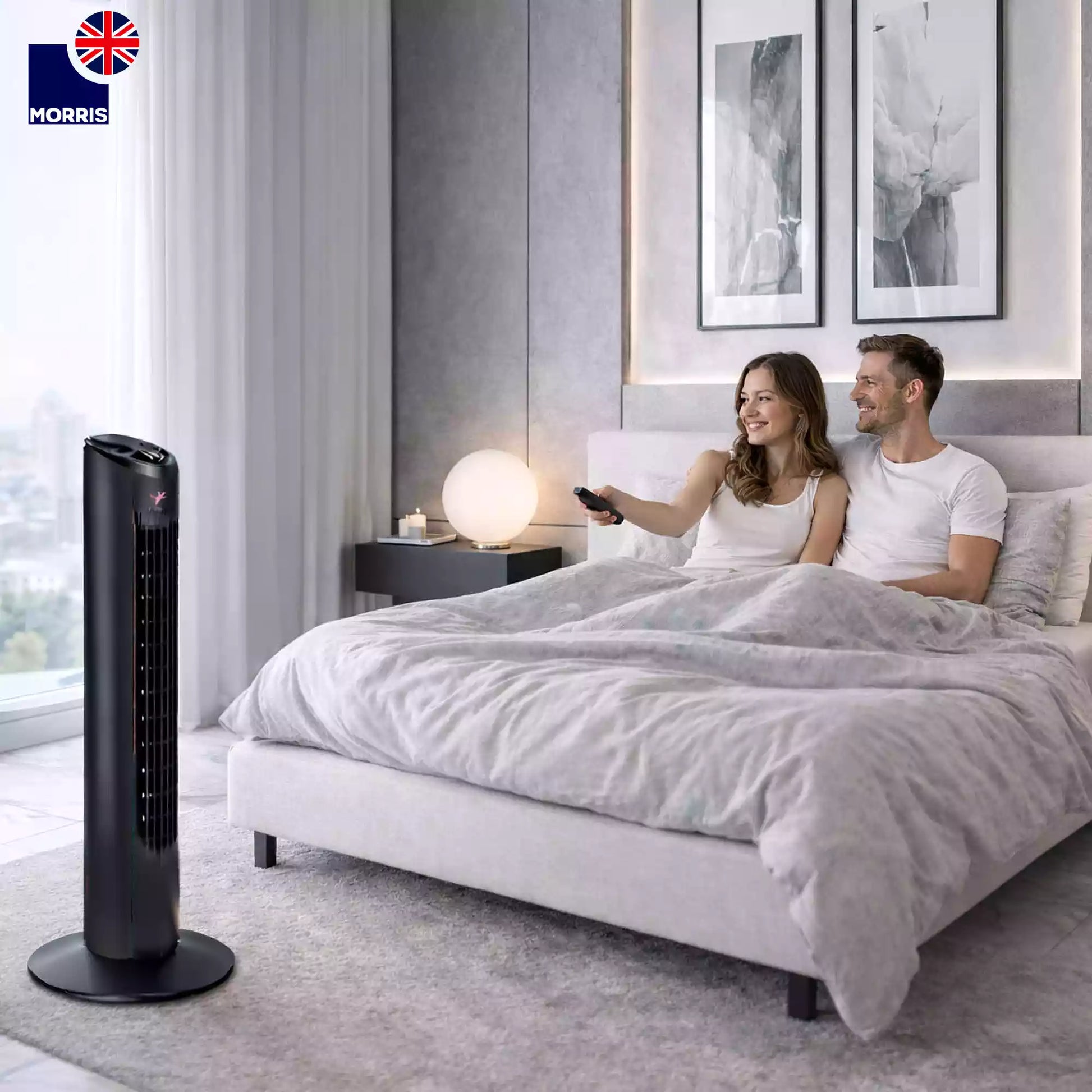 Morris tower fan ideal for the bedroom