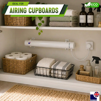 Morris tubular heaters ideal for the airing cupboards