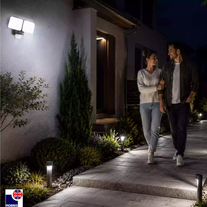 Morris-twin-head-outdoor-lights-with-sensor-led-20w-ideal-for-the-pathwa