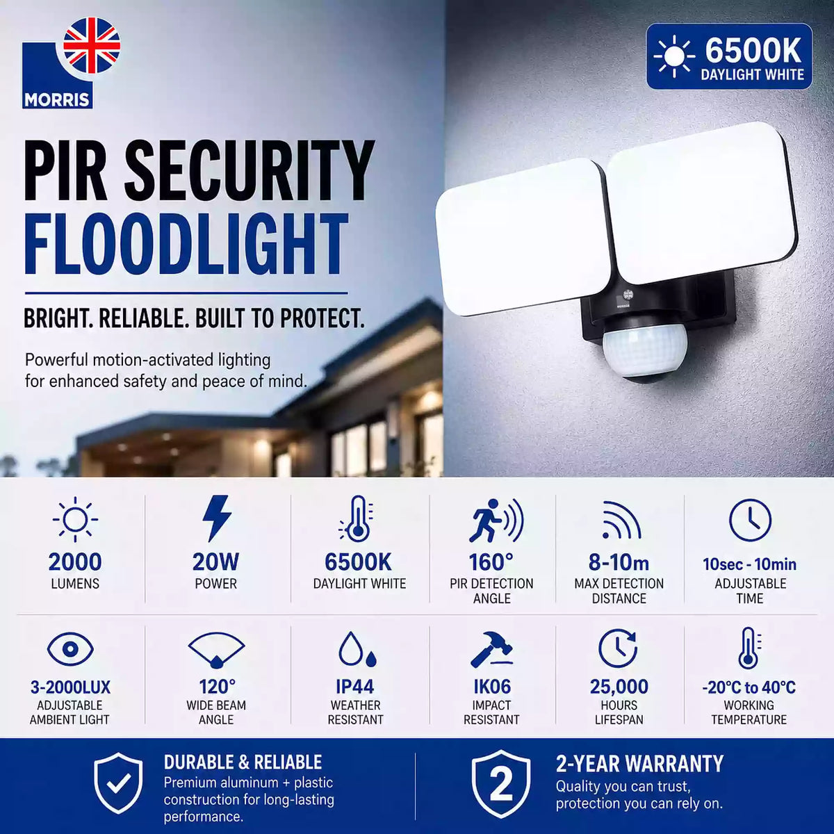 Morris-twin-head-outdoor-lights-with-sensor-led-20w-spec
