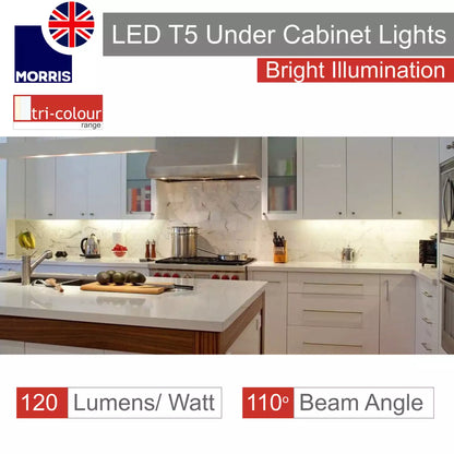 Morris under cabinet kitchen lights for bright illumination