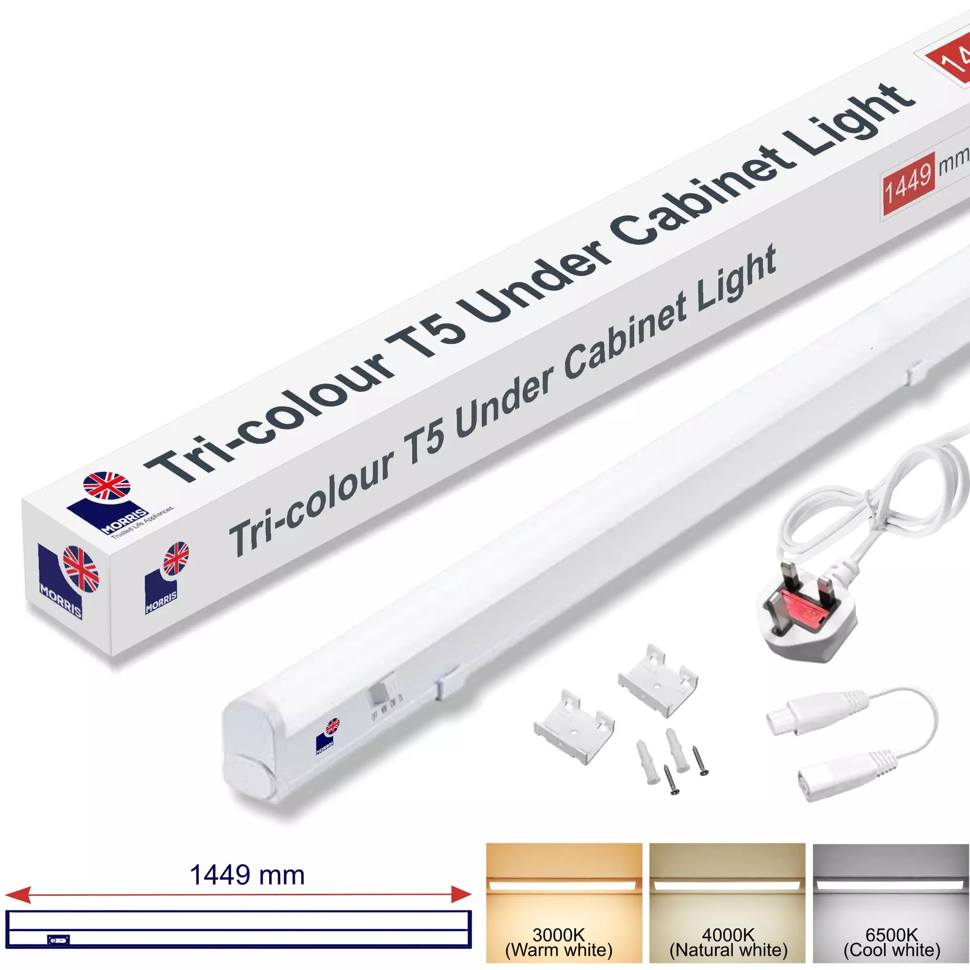 Morris under cabinet lighting 1449mm